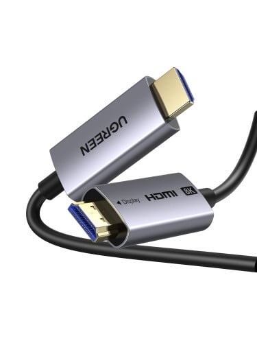 UGREEN HDMI 2.1 8K Fiber Optic Cable Aluminum Shell 15m 20m 30m 55505 55506 55508