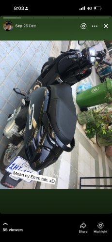 លក់ម៉ូតូម្ចាស់ដើមផ្ទាល់ 3មុឺនគីឡូជាង 2019 អាចមកមើលបាន