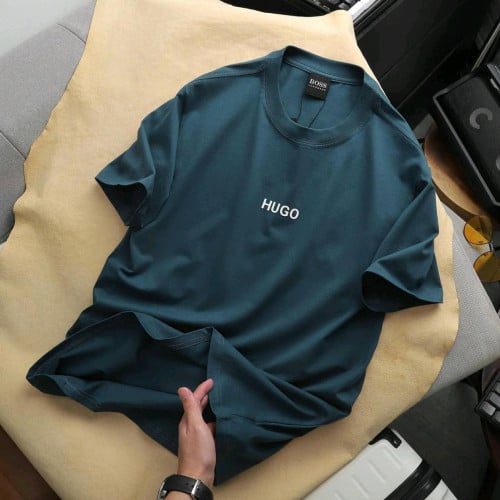 អាវយឺតដៃខ្លីកមូល BOSS HUGOSize M L XL XXL