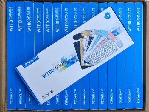 - Keyboard + Mouse Wireless FRIWOL WT110 ឥវ៉ានមាននៅក្នុងស្តុកគ្រប់មុខ មានធានា1ខែ✅
