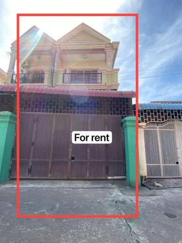 ផ្ទះសម្រាប់ជួល នៅស្ទឹងមានជ័យ    | Shop house for rent at Steung Meanjey