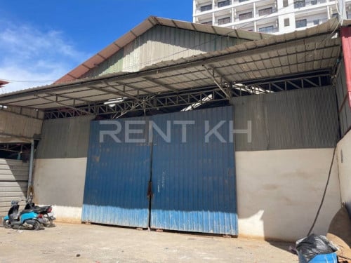 ឃ្លាំងសម្រាប់ជួលនៅសែនសុខ / Warehouse For Rent at Khan Sen Sok