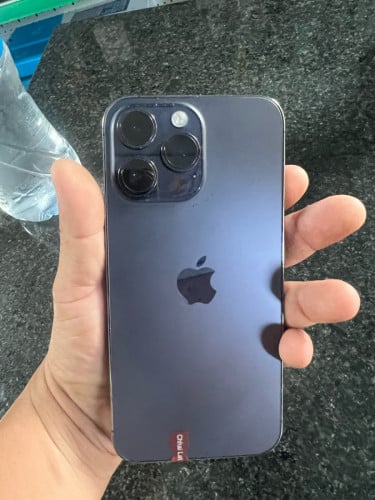 14PM LL Blue 128G កូដកញ្ចក់តិច សំនុំមិនទាន់ដោះ