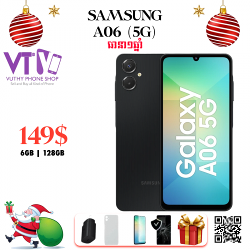 A06(5G) ថ្មី ធានា១ឆ្នាំ