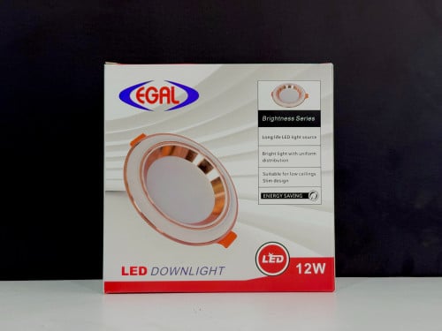EGAL LED Downlight 12W – H04 (4 Inch) White / Silver (H04G-CW)