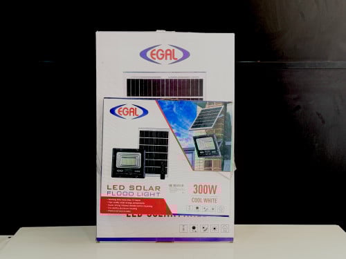 EGAL LED Solar Flood Light 300W – Cool White