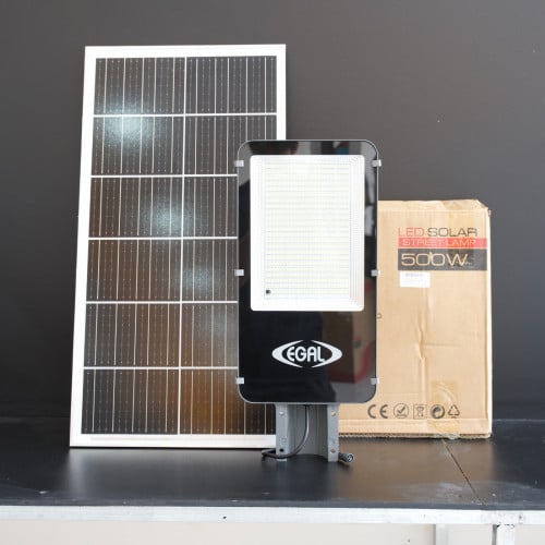 EGAL LED Solar Street Lamp 500W – Cool White
