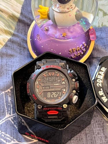 G Shock Black Red