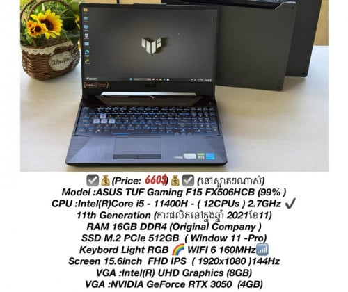 Gaming Design Laptop