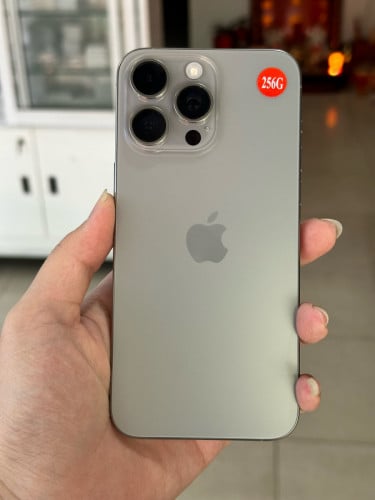 iPhone15 Pro Max LL Esim  Memory 256GB, មួយទឹកស្អាត តម្លៃពិសេស