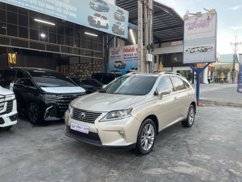 Lexus Rx 350 2013 Full options ឡាននៅថ្មី ក្នុងក្រៅ• ស្លាកលេខ ( អាចប្តូរលេខថ្មីបាន )