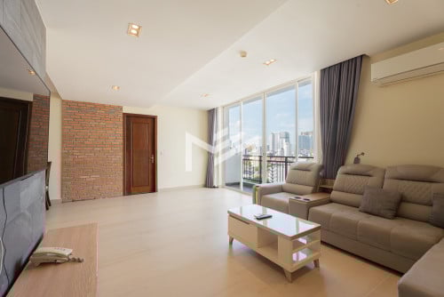 Service Apartment 2 Bedrooms For Rent in Tonle Bassac Area.