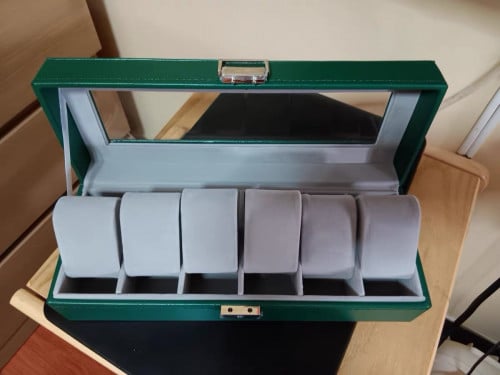 ប្រអប់នាឡិកា 6 ថត | Watch Box |