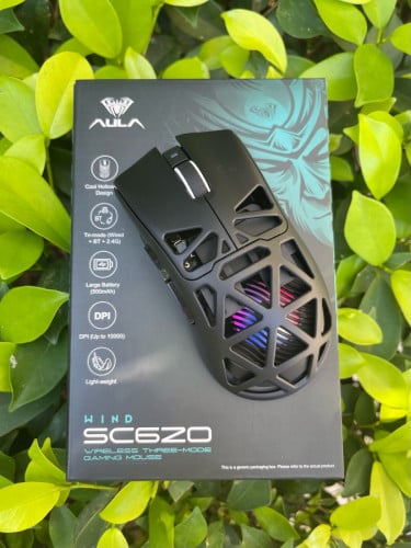 AULA Mouse bluetooth + wireless  ថ្មីគុណភាពល្អ