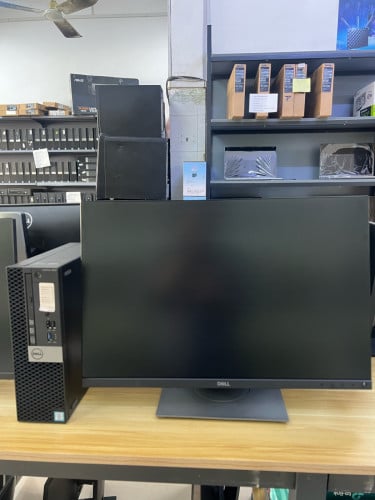 Dell optiplex 7050+ Monitor Dell 24” p2421