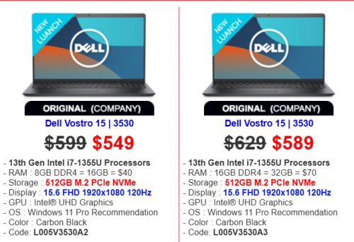 Dell Vostro 15 | 3530