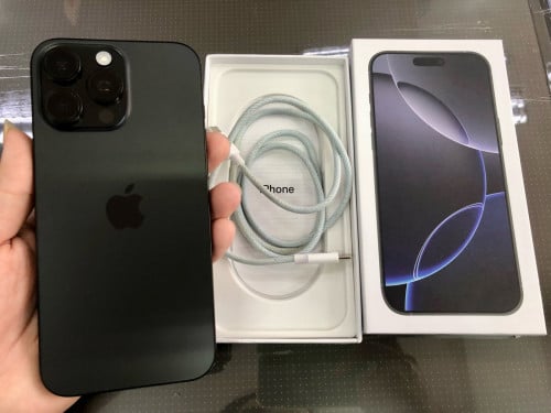 iPhone 16 PM lock sim sim1 99%មានប្រអប់