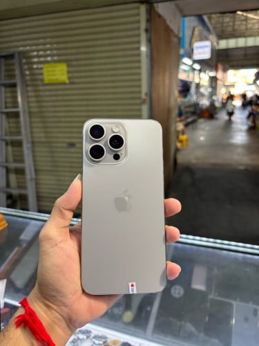 Iphone15Pro max 256G ZP ថ្ម88% ម៉ាសុីនbypass WiFi សានុំស្រុីន100%