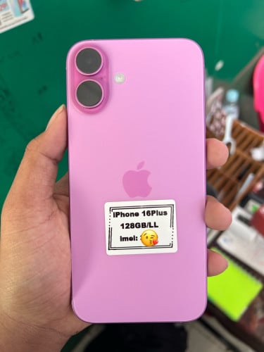iPhone16Plus /LL/A/128g​ ស្អាតៗ99%​ ថ្ម100%
