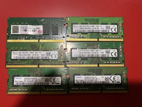 Laptop RAM DDR4 8GB & 4GB