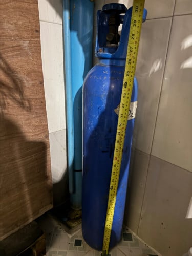 O2 / CO2 tank cylinder 9L size 68cm