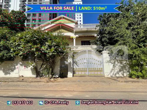 វីឡាលក់នៅទួលគោក