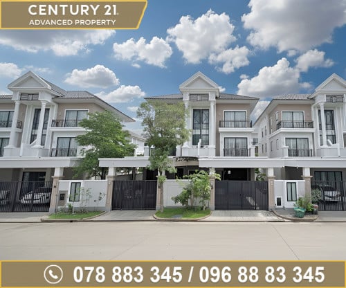 🏘 វីឡាភ្លោះ (Twin-B) ក្នុងបុរី ប៉េងហួតបឹងស្នោ ត្រូវការលក់បន្ទាន់ខ្លាំង