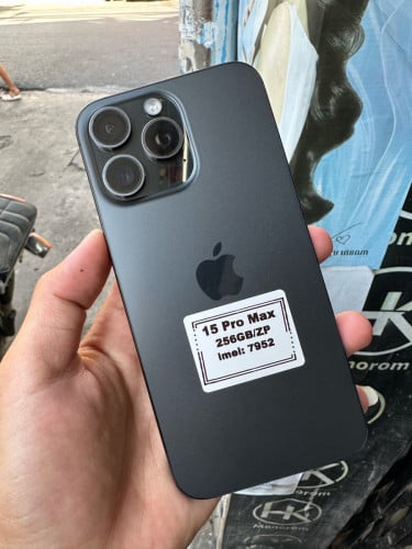 15 pro max ZP SIM1 eSIM 256g សំណំហ្ស៊ីនណែន ស្ទើរតួតិចៗ ថ្ម81%