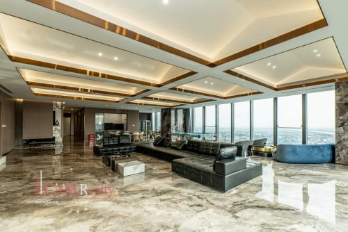 45th Floor 5 Bedroom Sky Villa For Rent in Diamond Island (Koh Pich)