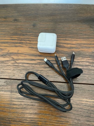 Adapter Apple Original free cable3 in 1: type C- lightning-microSale 6$