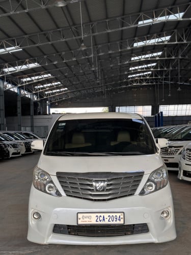 Alphard 2010 up VIP ទើបកាត់បាន