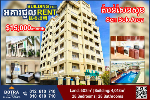 Building & Villa for Rent in Sen Sok Area