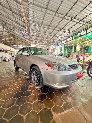 Camry 03LEដំបូលបេីក ឡានស្អាត ម៉ាសុីនប្រអប់លេខអែម