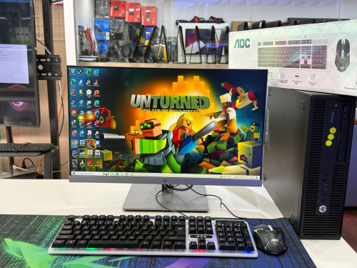 Desktop HP EliteDesk 705 G2   / AMD Pro A8 / 8GB /256GB + LCD 23Inch