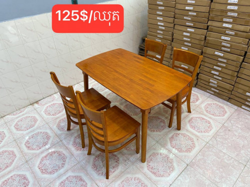 Dining table and chairs