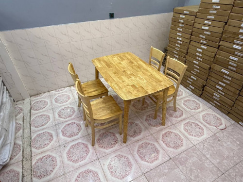 Dining table and chairs