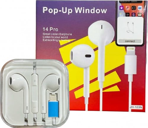 EP115-កាសខ្សែ​ Pop-Up Iphone Xs Blutooth