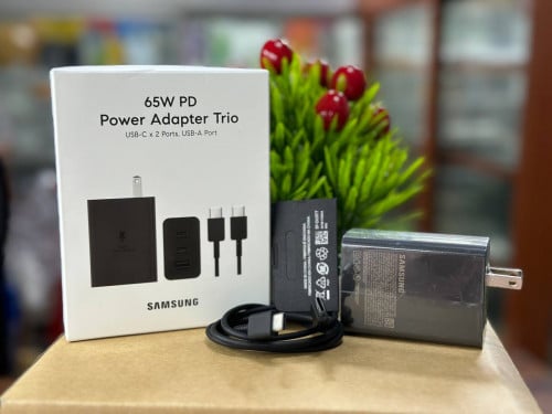 EP18-ឈុត Sam 65W Super Fast Charging 2PD+1USB