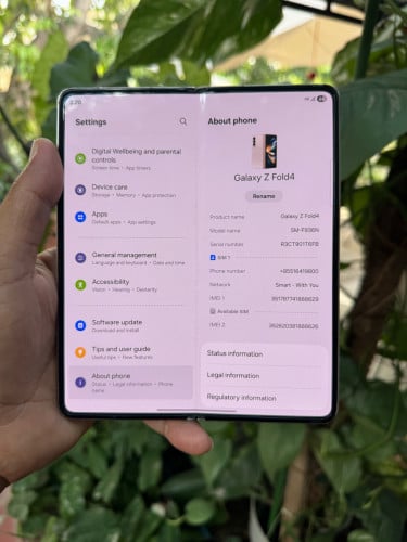 Fold 4 12g/256g Korea (វៃដូរបាន)👉355