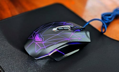 Mouse Gaming​ RGB​ ស្តុកថ្មីតំលៃសមរម្យ