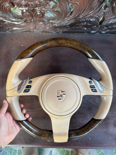 Original Porsche steering wheel