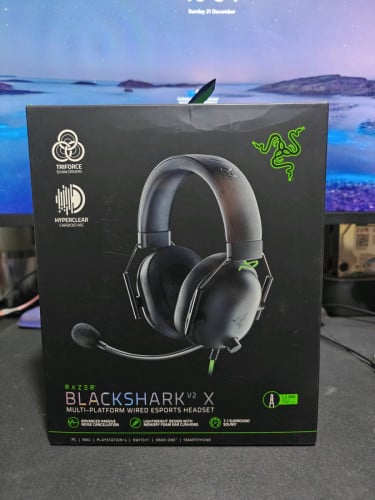 Razer BlackShark V2 X Gaming Headset: 7.1 Surround Sound - For PC, PS4, PS5, Switch - 3.5mm Audio