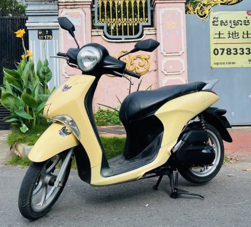 YAMAHA JANUS 750$(124cc,year 2017,from Japan)have ID 🪪 crad មានកាតគ្រី