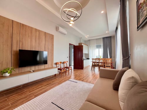 🍀Brand new 1-Bedroom For Rent At Tonle Bassac Phnom Penh