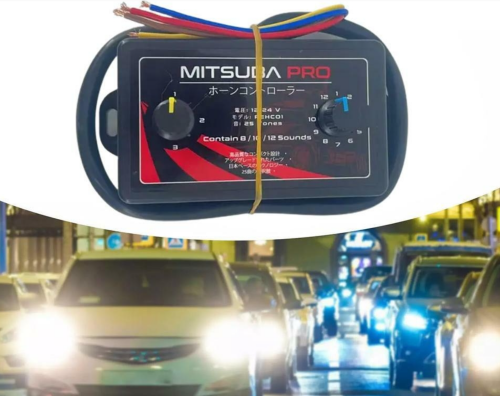 12V 24V Universal Best-Selling 25-Tone Button Adjustment Multi-Tone Horn Snail Control Box