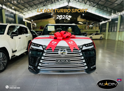 2025 Lx 600 Turbo sport Full Option ថ្មី