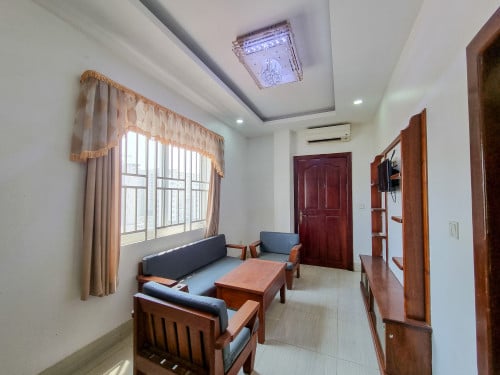 2Bedroom Apartment for rent with Elevator in Toul Kork