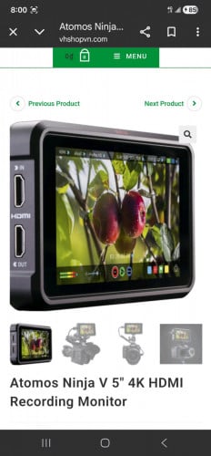 Atomos ninja v recorder monitor