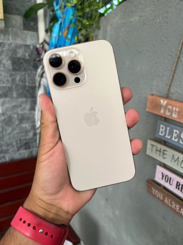 iPhone 16 PM 256G ZA សានុំណែនក្តន់​ ថ្មសុីន​ 92%