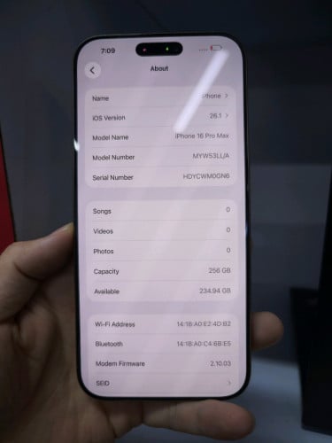 iPhone16ProMax 256G 2Sim
